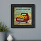 Sunflowers from the Farm 3 Black Framed Print Wall Art