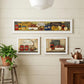 Set Of Three Country Kitchen 1 White Framed Print Kitchen Wall Art