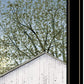 Set Of Two Country Barns 2 Black Framed Print Wall Art
