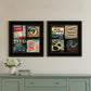 Set Of Two At The Movies Black Framed Print Wall Art