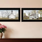 Set Of Two Amazing Grace 4 Black Framed Print Wall Art