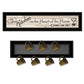 Set Of Two Kitchen Print and Mug Rack Kitchen Wall Art