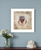 The Wonder Years I 2 White Framed Print Wall Art