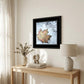 Channeling Fall 1 Black Framed Print Wall Art