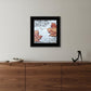 Channeling Fall 3 Black Framed Print Wall Art