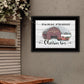 Farm Fresh Christmas Trees 3 Black Framed Print Wall Art