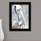 Pelican 2 Black Framed Print Kitchen Wall Art