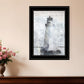 Lighthouse 2 Black Framed Print Wall Art