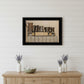 A Friend Loveth at All Time 3 Black Framed Print Wall Art