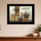Simply Blessed Black Framed Print Kitchen Wall Art