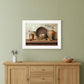 By Grace 2 White Framed Print Kitchen Wall Art