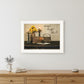 Grateful Thankful Blessing White Framed Print Wall Art