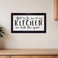 We lick the Spoon 3 Black Framed Print Kitchen Wall Art