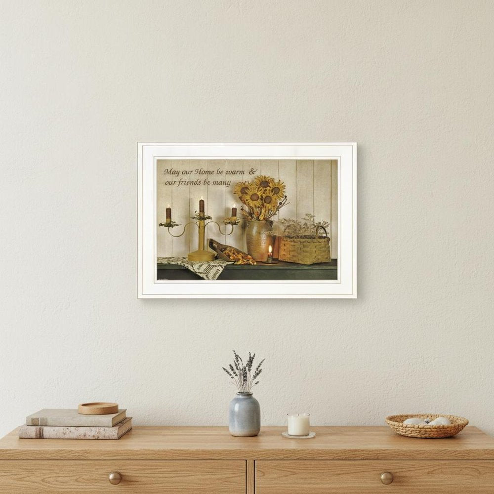 Our Home 2 White Framed Print Wall Art