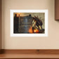 Indian Corn 2 White Framed Print Wall Art