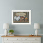 Home Grown 2 White Framed Print Wall Art