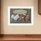 Home Grown 2 White Framed Print Wall Art