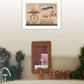 Hot Bath 16 White Framed Print Bathroom Wall Art