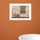 Free Showers 2 White Framed Print Bathroom Wall Art