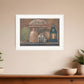 Love Never Fails 5 White Framed Print Wall Art