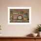 Treasures on the Shelf II 2 White Framed Print Wall Art