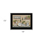 Garden Farmhouse Kitchen Black Framed Print Kitchen Wall Art