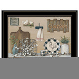 Farmhouse Kitchen Black Framed Print Kitchen Wall Art