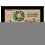 Farmhouse Bath I 3 Black Framed Print Bathroom Wall Art