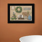 Farmhouse Bath I 3 Black Framed Print Bathroom Wall Art