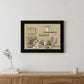 Farmhouse Bath Black Framed Print Bathroom Wall Art