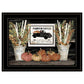 Pumpkin Patch Still Life 3 Black Framed Print Wall Art