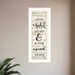 Hugs Collection 1 White Framed Print Wall Art