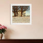 Home 1 White Framed Print Wall Art