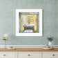 Relax Rinse Repeat 1 White Framed Print Bathroom Wall Art