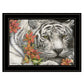 Tiger Lily 3 Black Framed Print Wall Art