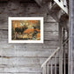 Call of the Wild 2 White Framed Print Wall Art