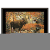 Call of the Wild 3 Black Framed Print Wall Art