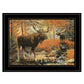 Call of the Wild 3 Black Framed Print Wall Art