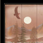 Full Moon I 2 Black Framed Print Wall Art
