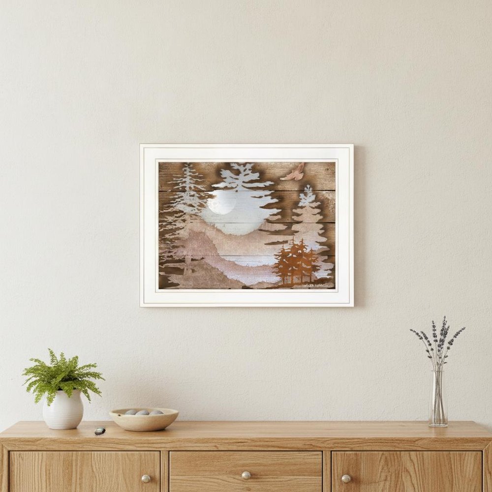 Great Outdoors II 2 White Framed Print Wall Art