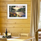 Lakefront Camping I 2 White Framed Print Wall Art