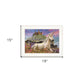Royal Unicorn 2 White Framed Print Wall Art