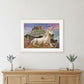 Royal Unicorn 2 White Framed Print Wall Art