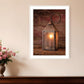 Innkeepers Lantern 3 White Framed Print Wall Art