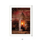 Tinners Lantern 1 White Framed Print Wall Art
