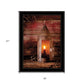 Tinners Lantern 2 Black Framed Print Wall Art
