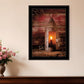 Tinners Lantern 2 Black Framed Print Wall Art