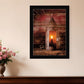 Tinners Lantern 3 Black Framed Print Wall Art