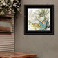 Sea glass Garden II 3 Black Framed Print Wall Art