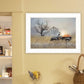 Fall Pumpkin Harvest 2 White Framed Print Kitchen Wall Art